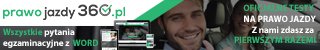 Baner serwisu prawo-jazdy-360.pl do zamieszenia na stronie zewnętrznej 320x50