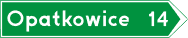 Znaki drogowe E-4