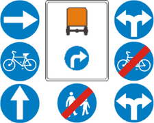 Znaki drogowe - Znaki nakazu
