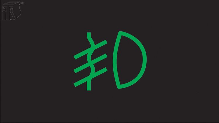 Czy możesz używać świateł przeciwmgłowych przednich na oznaczonej znakami krętej drodze w czasie pogodnej nocy?